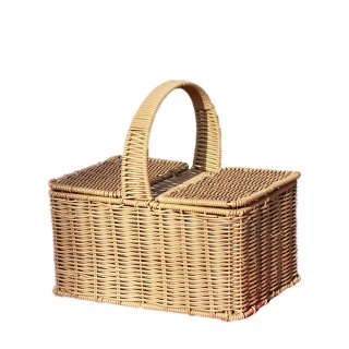 wicker picnic basket